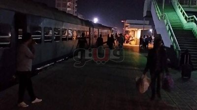 تعطل قطار بورسعيد بمحطة التل الكبير بالإسماعيلية
