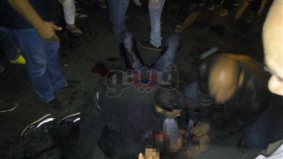 بالصور.. 4 أشخاص يذبحون مواطنا  في بورسعيد
