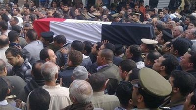 أهالي الشرقية يستعدون لتشييع اثنين من شهداء سيناء