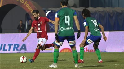 المقاصة يباغت الأهلي بهدف نظيف في الشوط الأول
