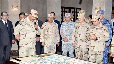 تفاصيل لقاء السيسي بمقاتلي العملية الشاملة في سيناء