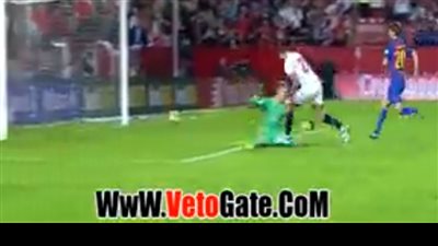 بالفيديو.. «فيتولو» يتقدم بالهدف الأول لإشبيلية في برشلونة