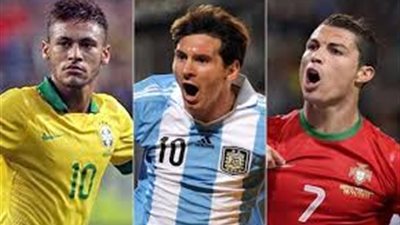 منافسة بين رونالدو وميسي ونيمار على جائزة الأفضل في العالم