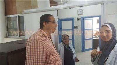 مديرية الصحة بالإسكندرية تتابع العمل بمستشفى العوضي