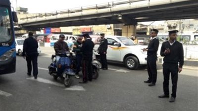 تحرير771 مخالفة مرورية في القاهرة الكبرى