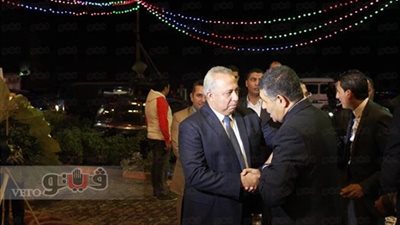 بالصور.. محافظ الشرقية يحضر حفل زفاف نجل نائب بمنيا القمح