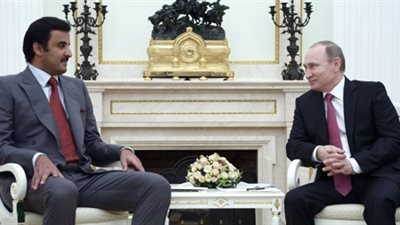 بوتين يلتقي تميم في موسكو الإثنين