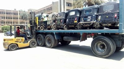 مرور الجيزة يضبط 40 «توك توك» مخالف بشارع فيصل (صور)