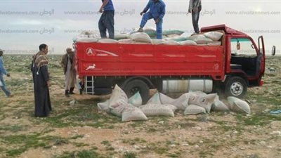 ضبط 272 طن أعلاف دواجن غير صالحة للاستخدام بالجيزة