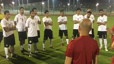 ناصر منسي يحرز هدف المنتخب الأوليمبي الثالث بمرمى السعودية