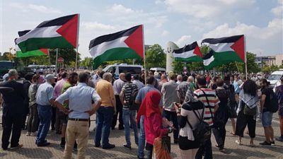 مظاهرات في ألمانيا رفضا لزيارة نتنياهو (صور)