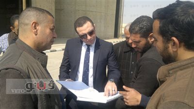 بالصور.. حملة مكبرة للرقابة الإدارية ​على صوامع بني سويف