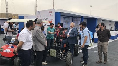 الخشت يتفقد استعدادات معرض «إطلاق طاقات المصريين» (صور)