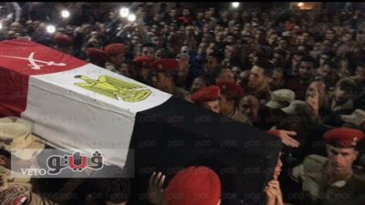 بالصور.. وصول جثمان شهيد سيناء لتشييعه بالإسماعيلية
