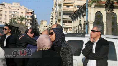 بالصور.. تشييع جثمان الفنان أحمد راسم في الإسكندرية