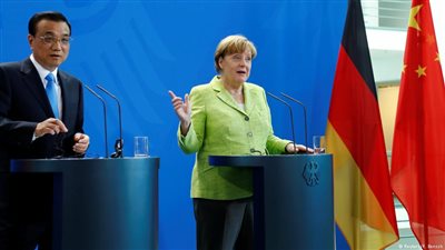 اتفاق ألماني صيني على دعم اتفاقية المناخ رغم تلويح ترامب بالانسحاب