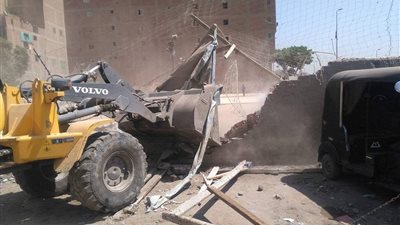 بالصور.. إزالة 4729 حالة تعد على أملاك الدولة بالجيزة