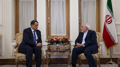 ظريف لـ«ولد الشيخ»: الحل في اليمن سياسي