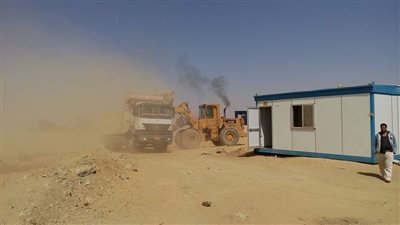 استصلاح 20 فدانا بالمنطقة الصناعية في الوادي الجديد