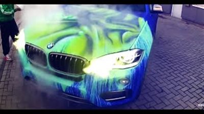 بالفيديو.. سيارة متوحشة تتحول إلى هالك