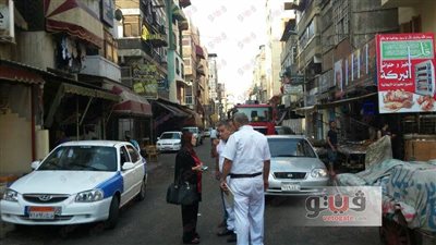 بالصور.. رئيس حي العرب ببورسعيد تقود حملة لإزالة التعديات