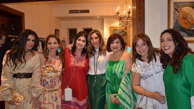 نجوم الفن والمشاهير في حفل سحور ديما راشد (صور)