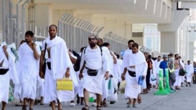 مغادرة آخر أفواج حجاج البر من ميناء نويبع على متن 3 عبارات