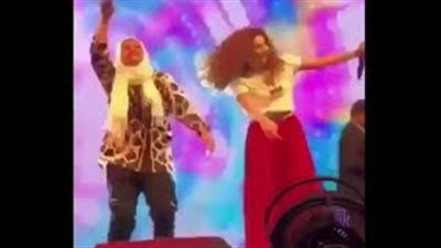 فتاة تعلم ميريام فارس الرقص السعودي (فيديو)