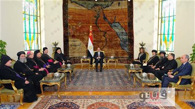 رسائل السيسي لوفد كنائس أستراليا ونيوزيلندا.. حريصون على إعلاء المواطنة.. ترسيخ ثقافة التعددية وقبول الآخر.. مصر ستظل دومًا نموذجًا للتعايش السلمي.. وكل المصريين لهم نفس الحقوق وعليهم نفس الواجبات