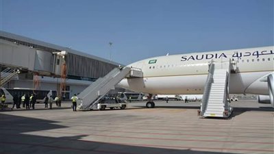 إلغاء ٣ رحلات للخطوط السعودية في مطار القاهرة وتأخر أخرى