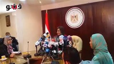 وزيرة الهجرة تطالب المرأة بحث الأزواج والأبناء على التصويت (فيديو)