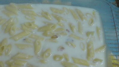 المكرونة باللبن صنف جديد ومحبب للأطفال