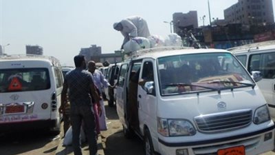 إضراب سائقي الأجرة بـ«كفر صقر» الشرقية احتجاجا على التعريفة الجديدة