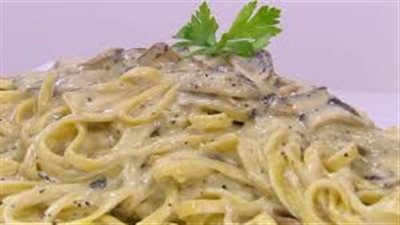 طريقة إعداد المكرونة بالصوص الأبيض من الشيف سناء