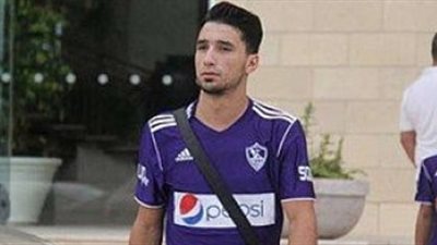 محمد سالم يتابع تدريبات الزمالك