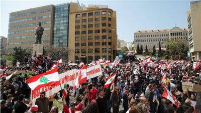 تظاهرات في لبنان للتنديد بعملية «غصن الزيتون»