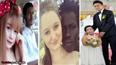 أغرب 7 أزواج وزوجات أثبتوا أن الحب أعمى (فيديو)