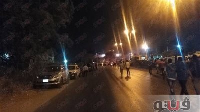 النيابة تأمر بضبط 23 شخصا قطعوا الطريق الزراعي بطوخ