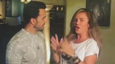نيكول سابا تنشر فيديو مع لويس فونسي مطرب «Despacito»