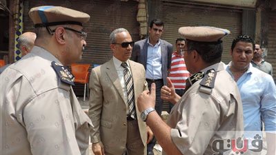 بالصور.. جولة لمدير أمن القليوبية على أقسام الشرطة