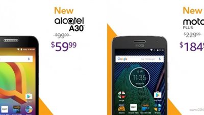 ألكاتيل A30 وMoto G5 Plus هاتفان يدعمان برنامج Prime