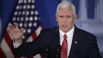 نائب الرئيس الأمريكي يستفز العرب من قلب الكنيست (فيديو)