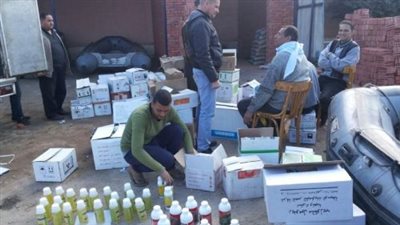 ضبط مصنع مبيدات زراعية بدون ترخيص في الشرقية
