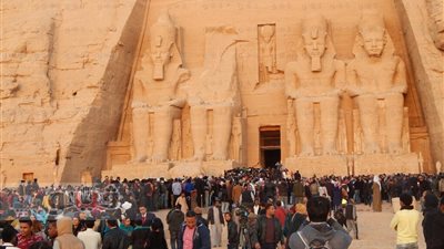 وزير الآثار: ظاهرة تعامد الشمس بأبوسمبل احتفالا ببدء موسم الحصاد