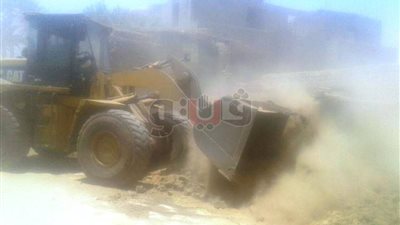 إزالة 20 حالة تعد على الطريق العام في سوهاج