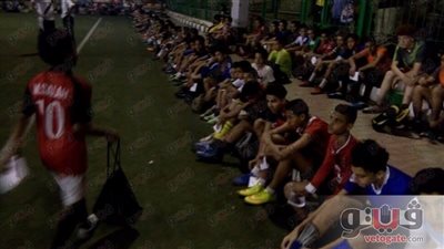 بالصور.. رئيس نادي المقاولون يشيد باختبارات الناشئين لكرة القدم