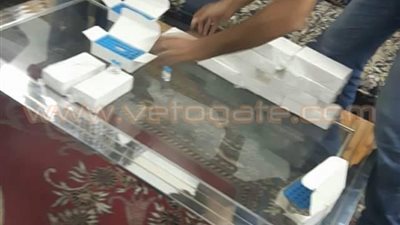 جمارك نويبع تحبط تهريب عسل جبلى و750 أمبول مضاد حيوي