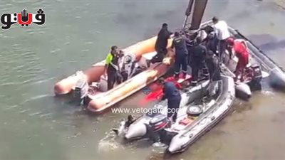 بالفيديو.. لحظة انتشال «سيارة» من نهر النيل بالوراق