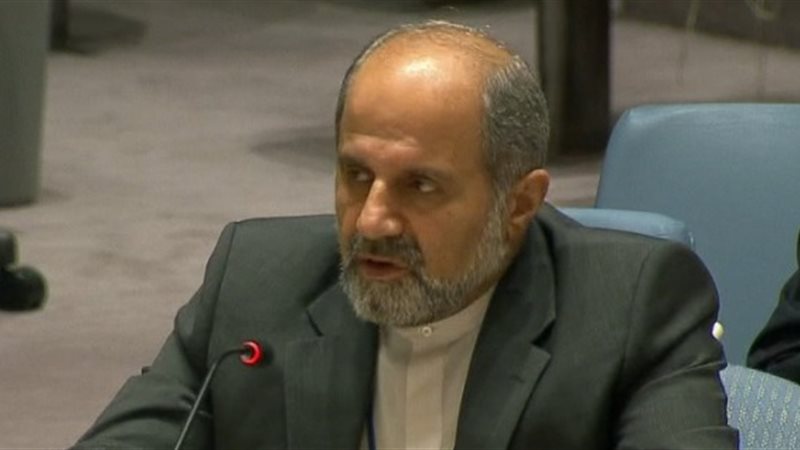  سفير إيران لدى الأمم