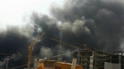 إصابة عامل في حريق سيارة نقل مواد بترولية بالدقهلية